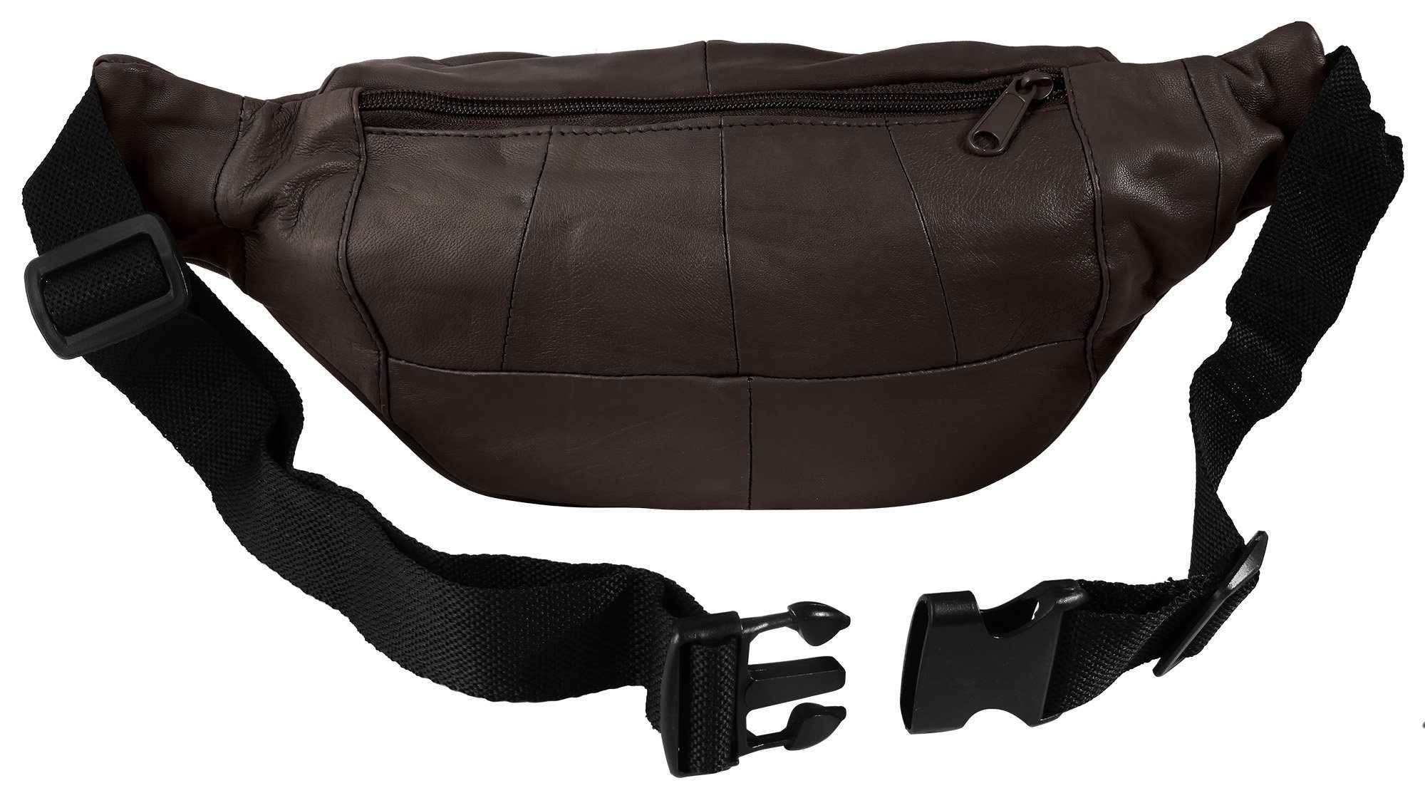 Leonardo Verrelli Bauchtasche Rabi Unisex Hüfttasche Gürteltasche aus Echtleder