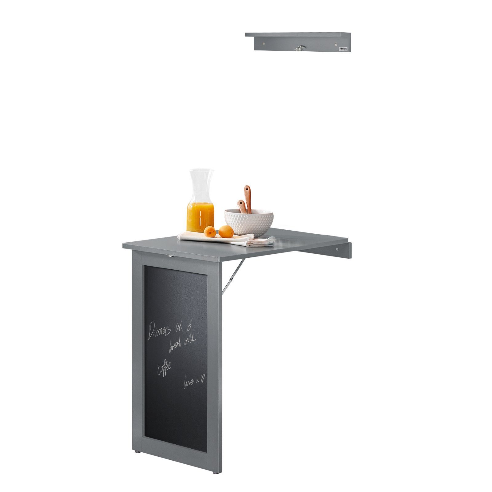 SoBuy Klapptisch FWT20, Wandtisch mit Tafel günstig online kaufen