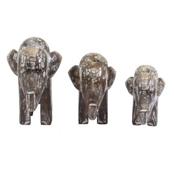 Oriental Galerie Dekofigur 3er Set Elefanten Albesia (3 St)