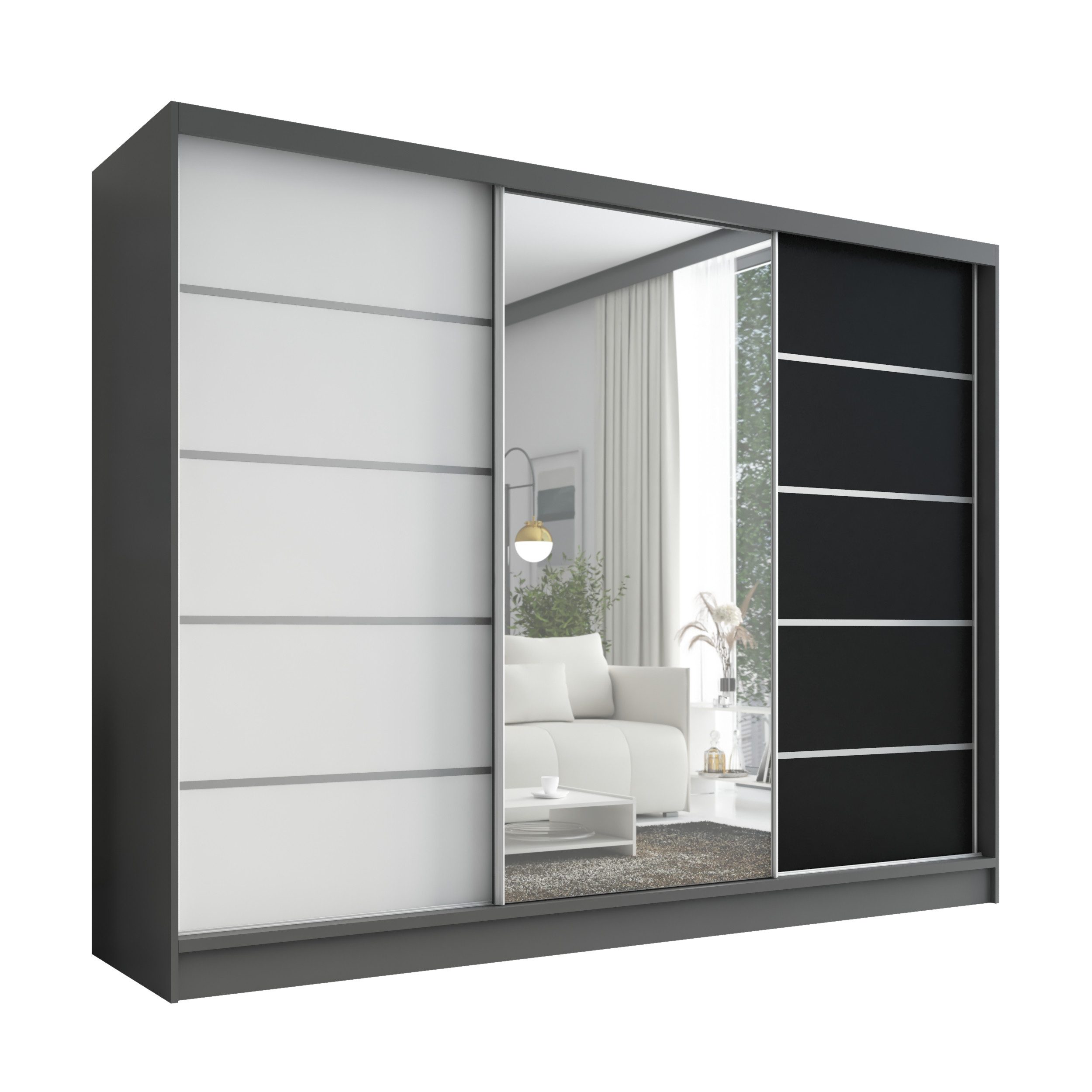 A&J MöbelLand GmbH Schwebetürenschrank AURELIA 1 günstig online kaufen