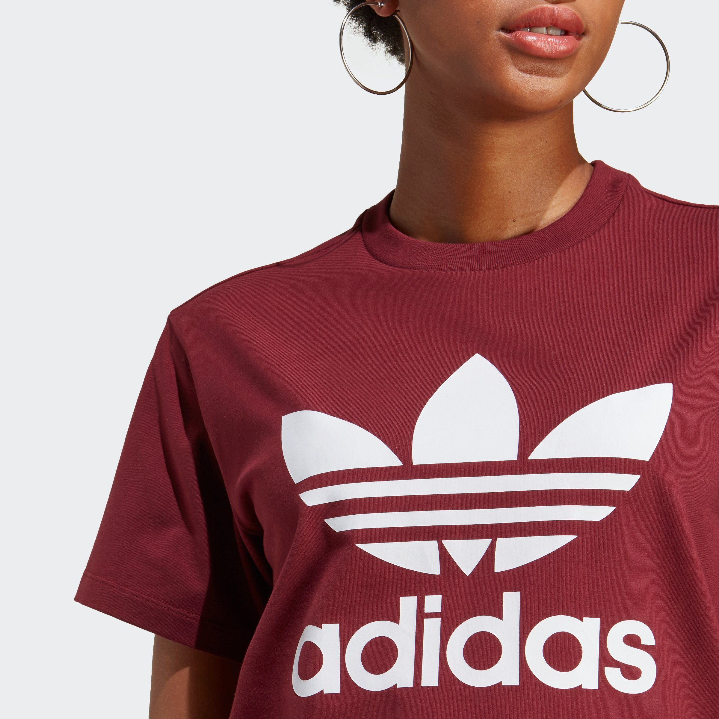 Shadow ADICOLOR TREFOIL T-Shirt adidas CLASSICS Originals Red