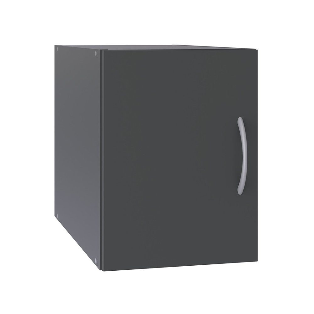 Lomadox Stauraumschrank MIAMI-43 graphit, Tür rechts oder links, ca. 30/40/40 cm