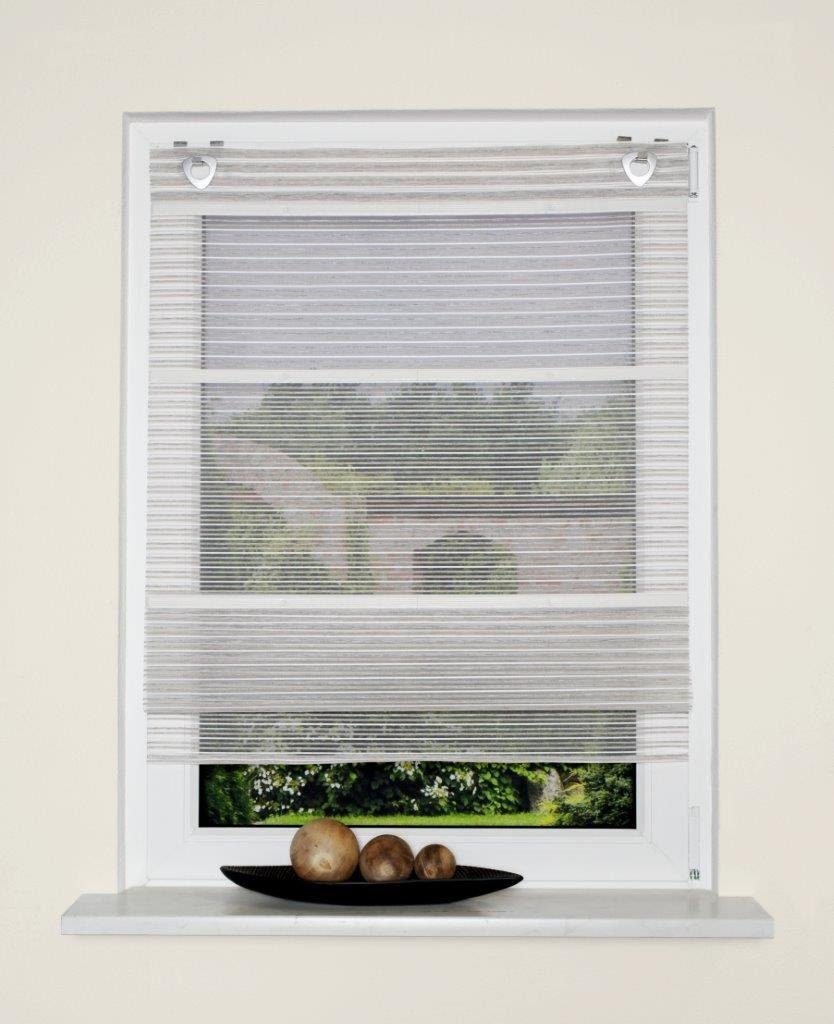 Clever-Kauf-24 Magnetrollo Magnetrollo Bambusoptik taupe braun inkl Haken, günstig online kaufen