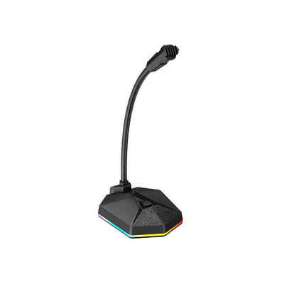 Havit Mikrofon RGB Gaming Mikrofon USB-Schnittstelle Plug&Play-System Schwarz