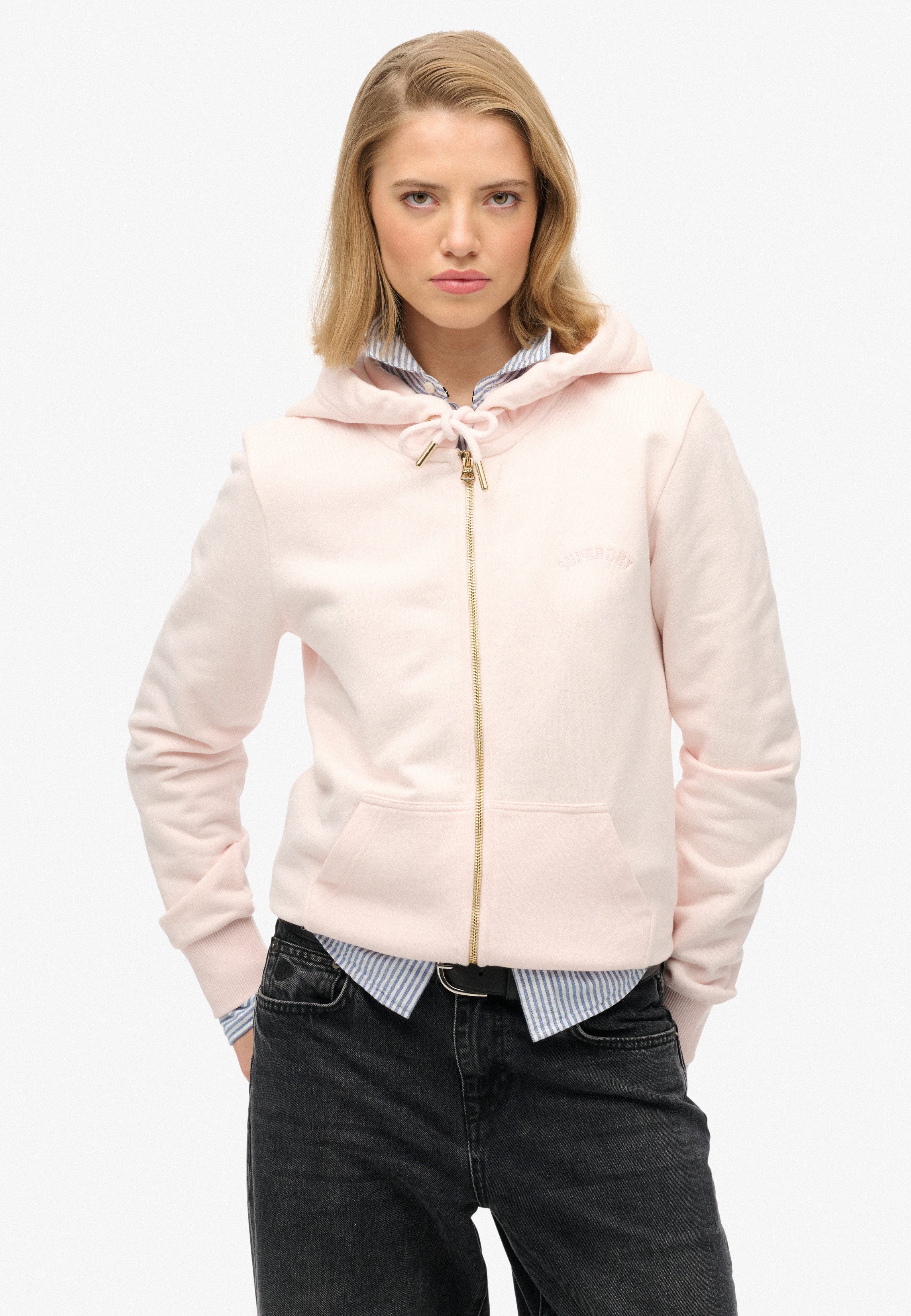 Superdry Kapuzensweatjacke ESSENTIAL LOGO ZIPHOOD HB günstig online kaufen