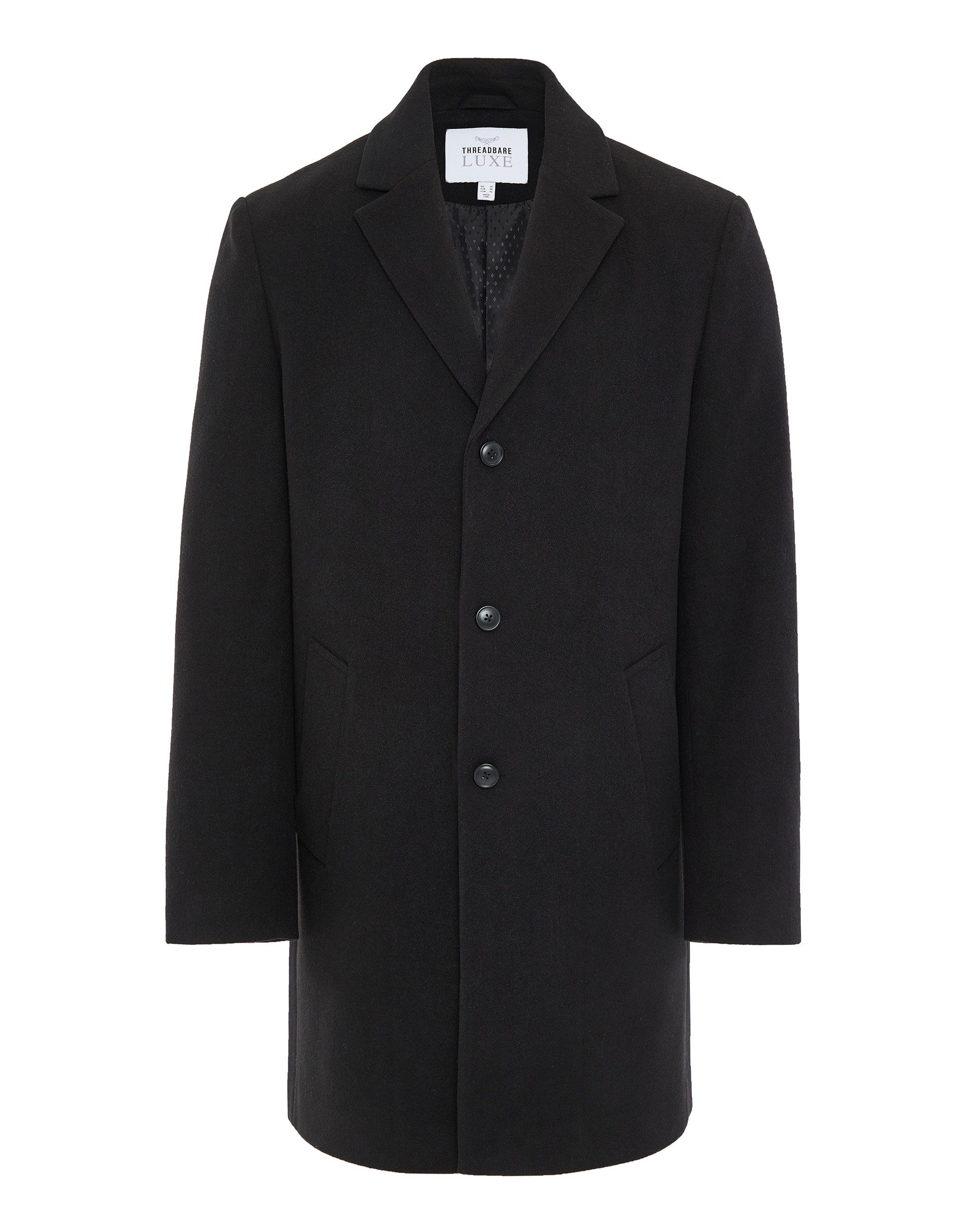 Threadbare Wintermantel im klassischen Design