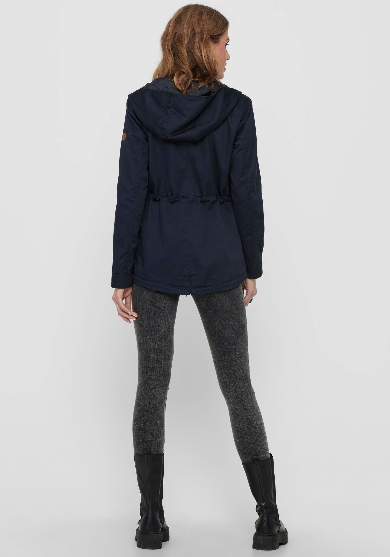 ONLY Parka ONLLORCA CANVAS PARKA CC OTW mit Kapuze