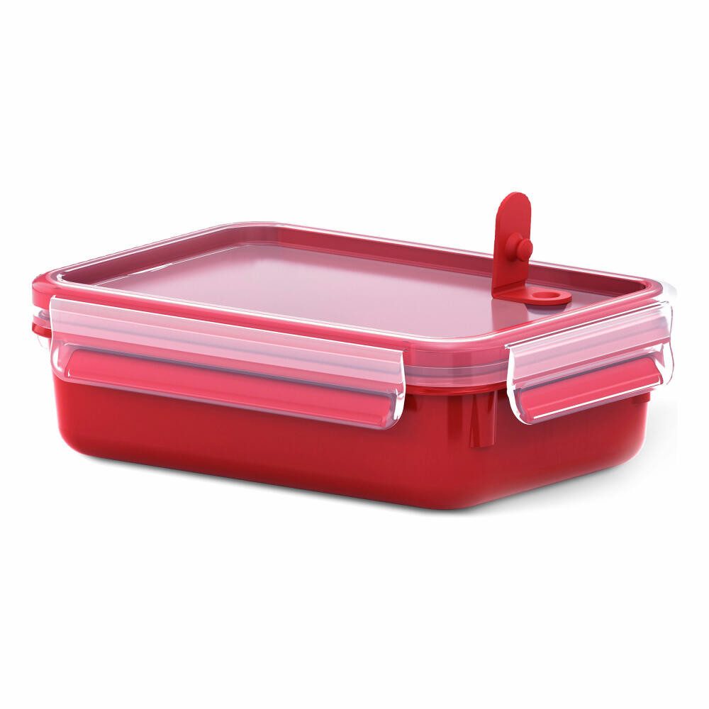 Emsa Mikrowellenbehälter Clip & Micro 800ml Rot, Kunststoff, (1-tlg)