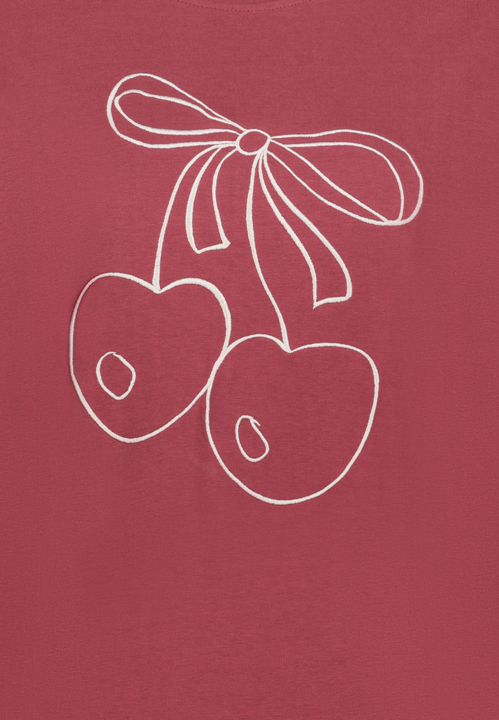 Eight2Nine T-Shirt Minimalistischer Rückenprint Kurzarm Rundhals Modern (1-tlg) D12022M02335Q_T-shirts