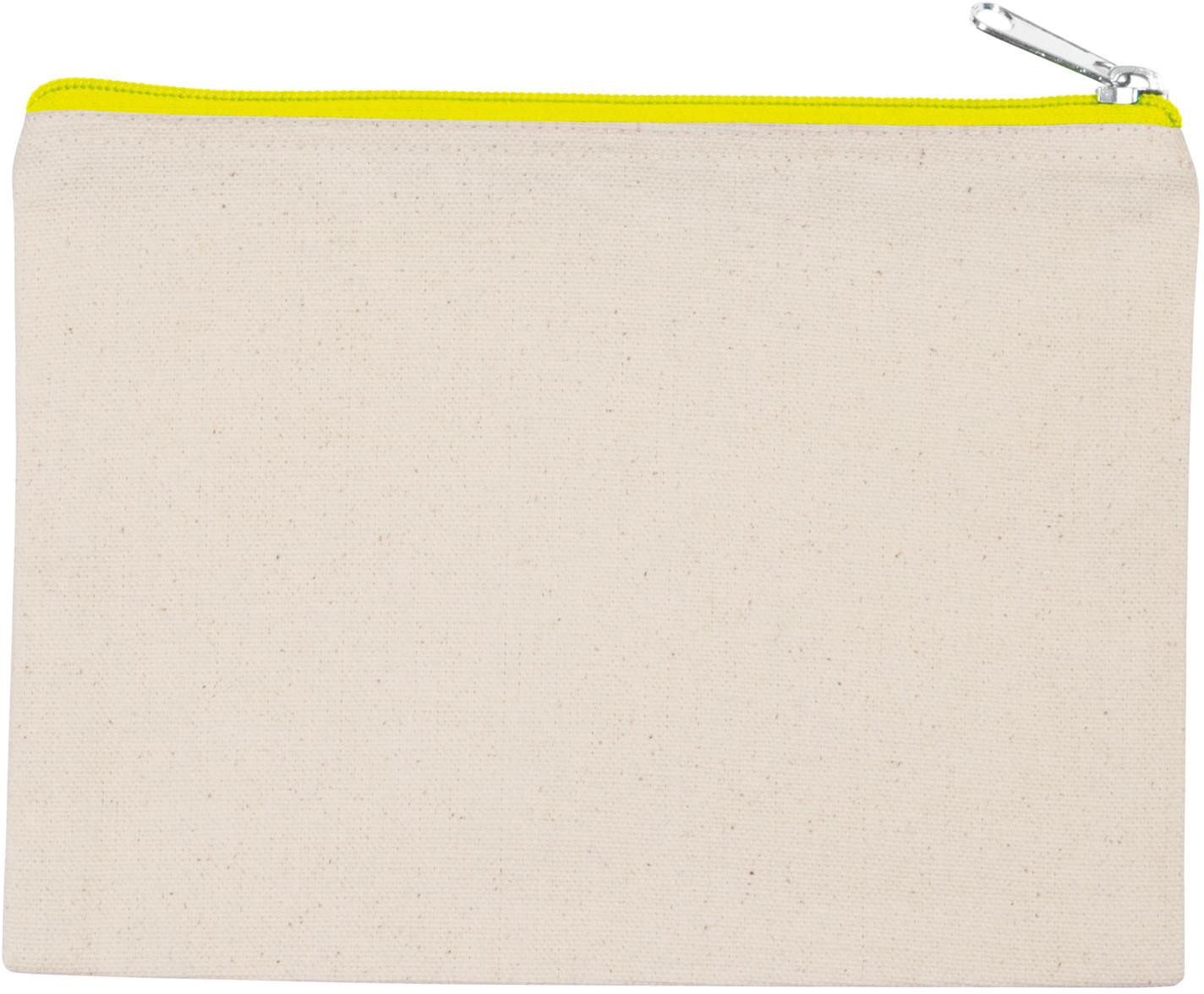 Kulturbeutel Etui aus Baumwollcanvas - Mittel