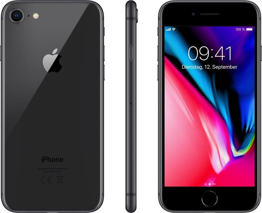 Apple iPhone 8 4,7 64 GB, Touch ID zur sicheren Authentifizierung ...