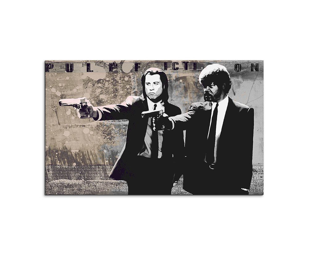 Sinus Art Leinwandbild PULP FICTION III 120x70cm günstig online kaufen