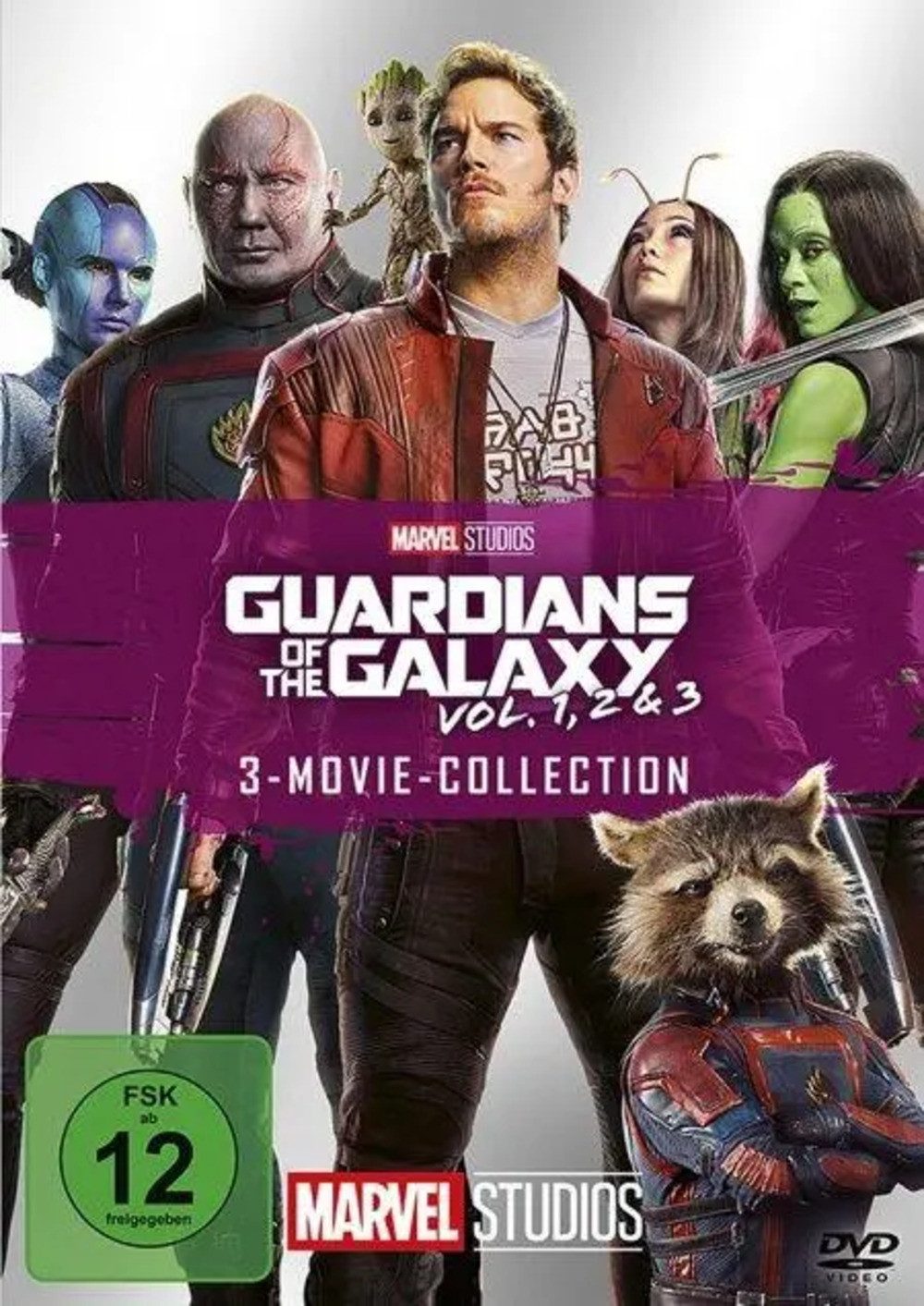 Leonine DVD Guardians of the Galaxy 3-Movie-Collection