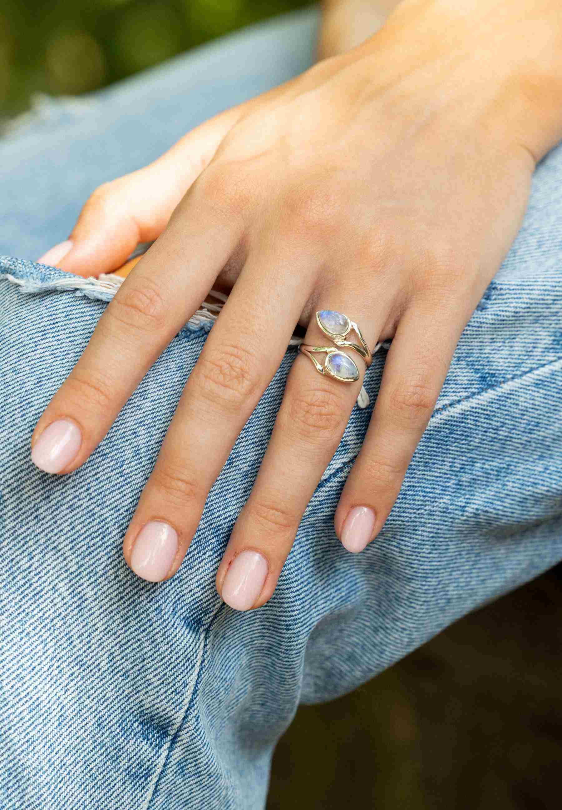 mantraroma Silberring (Ring mit Schmuckbeutel), Damenring günstig online kaufen