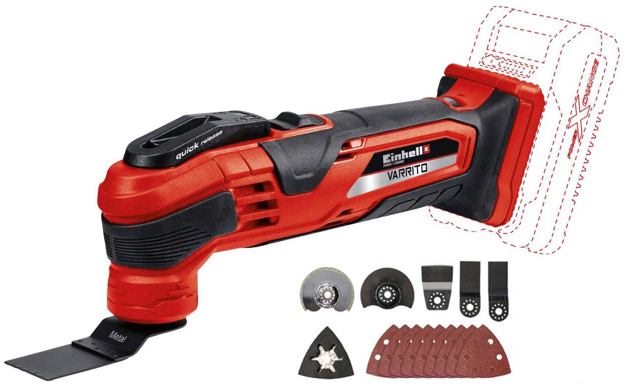 Einhell Akku-Multifunktionswerkzeug VARRITO, Power X-Change, ohne Akku und Ladegerät