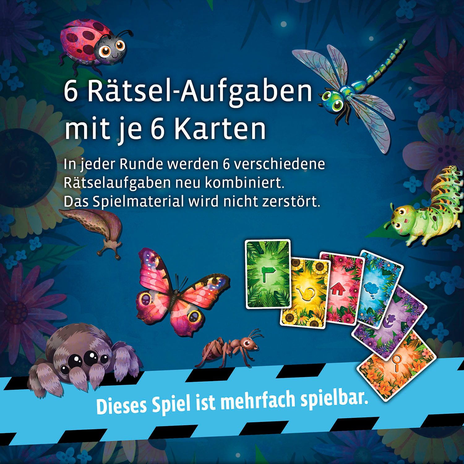 Kosmos Spiel EXIT® Kids Krabbeliger Rätselspaß, Rätselspiel, Made in Germany