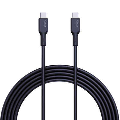 AUKEY CB-SCC101 USB-Kabel, USB-C 2.0, Handy Ladekabel, für iPhone, Android Handy, McBook, Windows Laptop