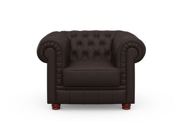 Max Winzer® Chesterfield-Sessel Kent, Sessel mit edler Knopfheftung, Breite 110 cm