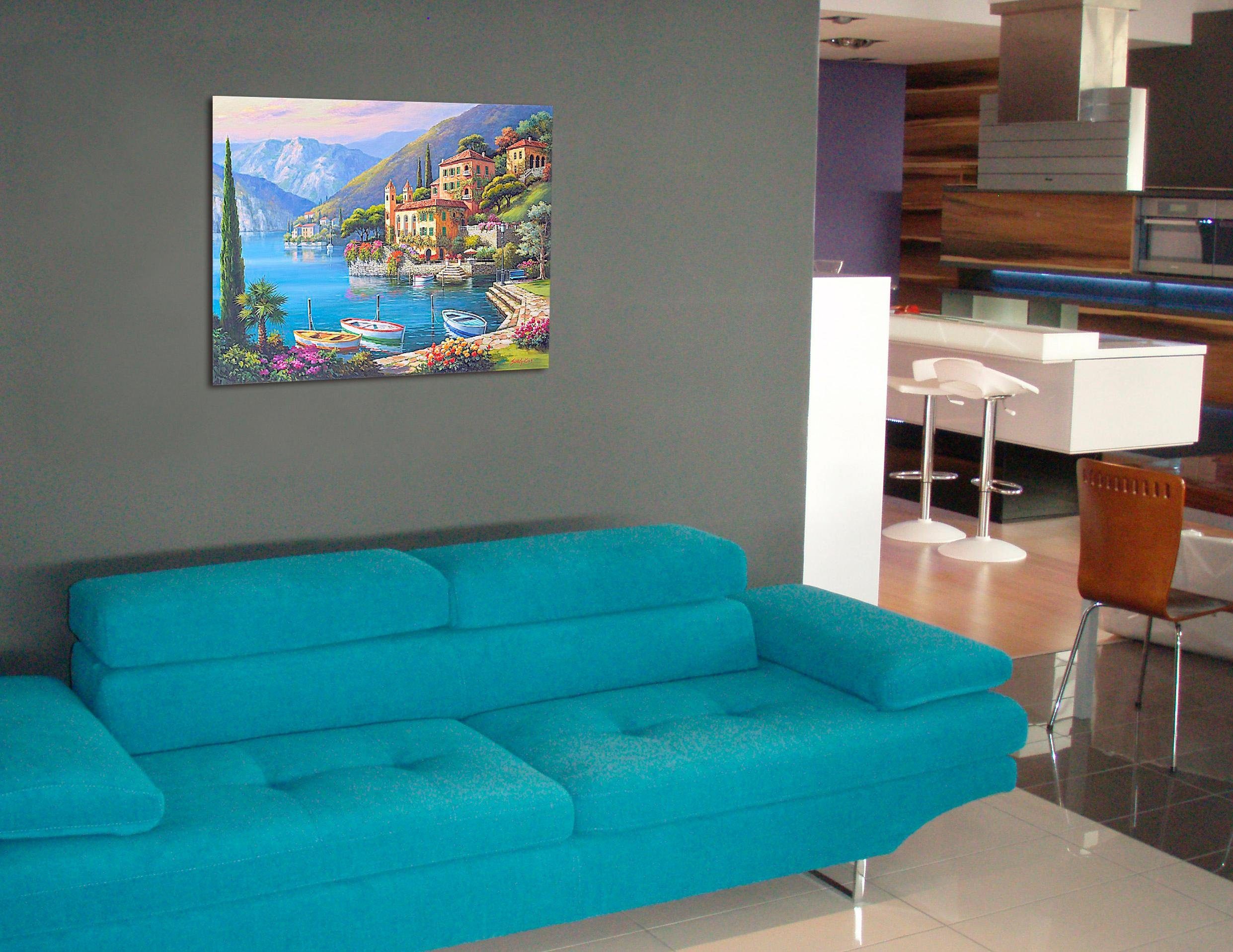 Home affaire Deco-Panel »SUNG KIM / Villa Bella Vista«, 80/60 cm-HomeTrends
