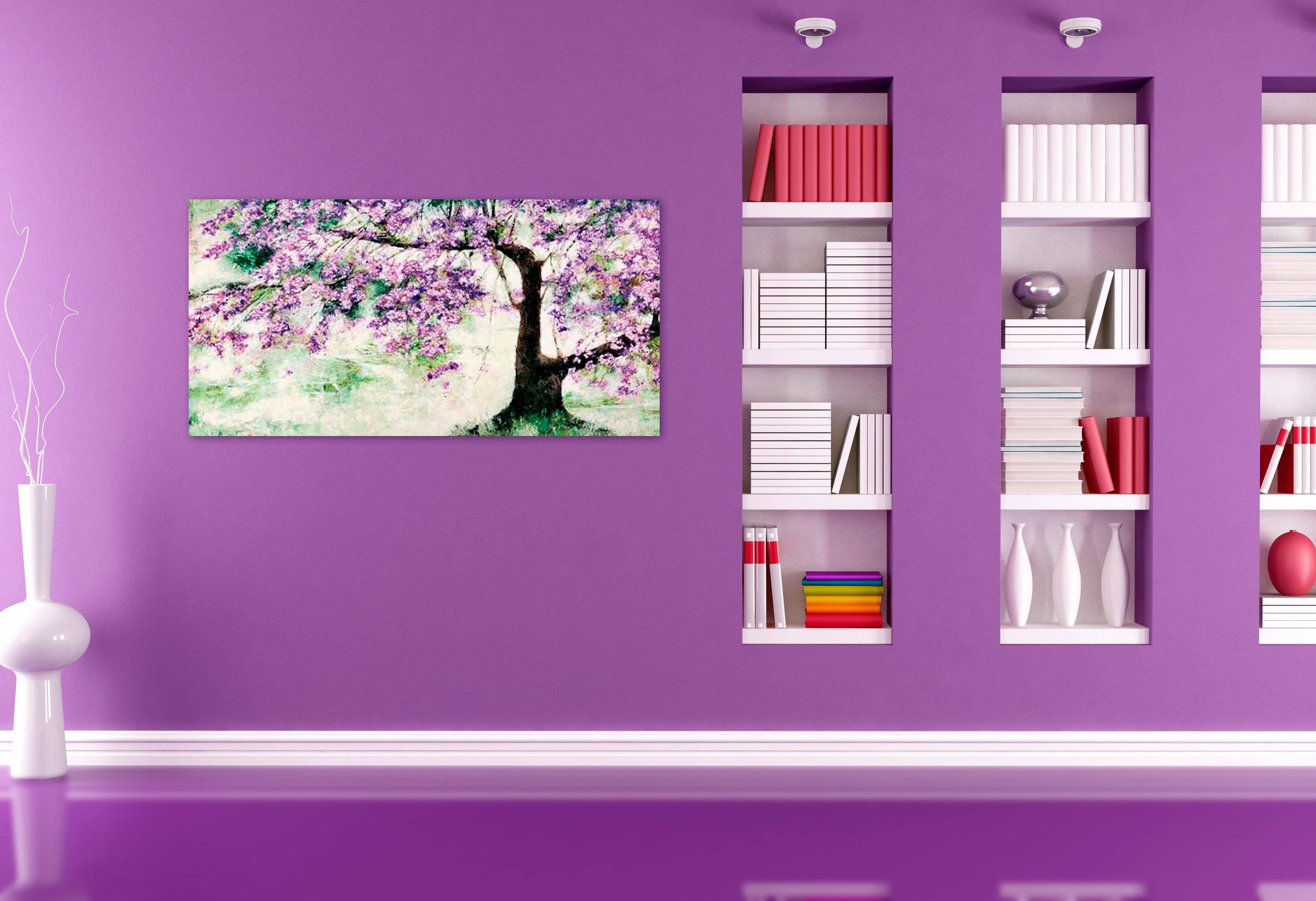 Home affaire Deco-Panel »SILVIA MEI / Albero fiorito«, 100/50 cm-HomeTrends