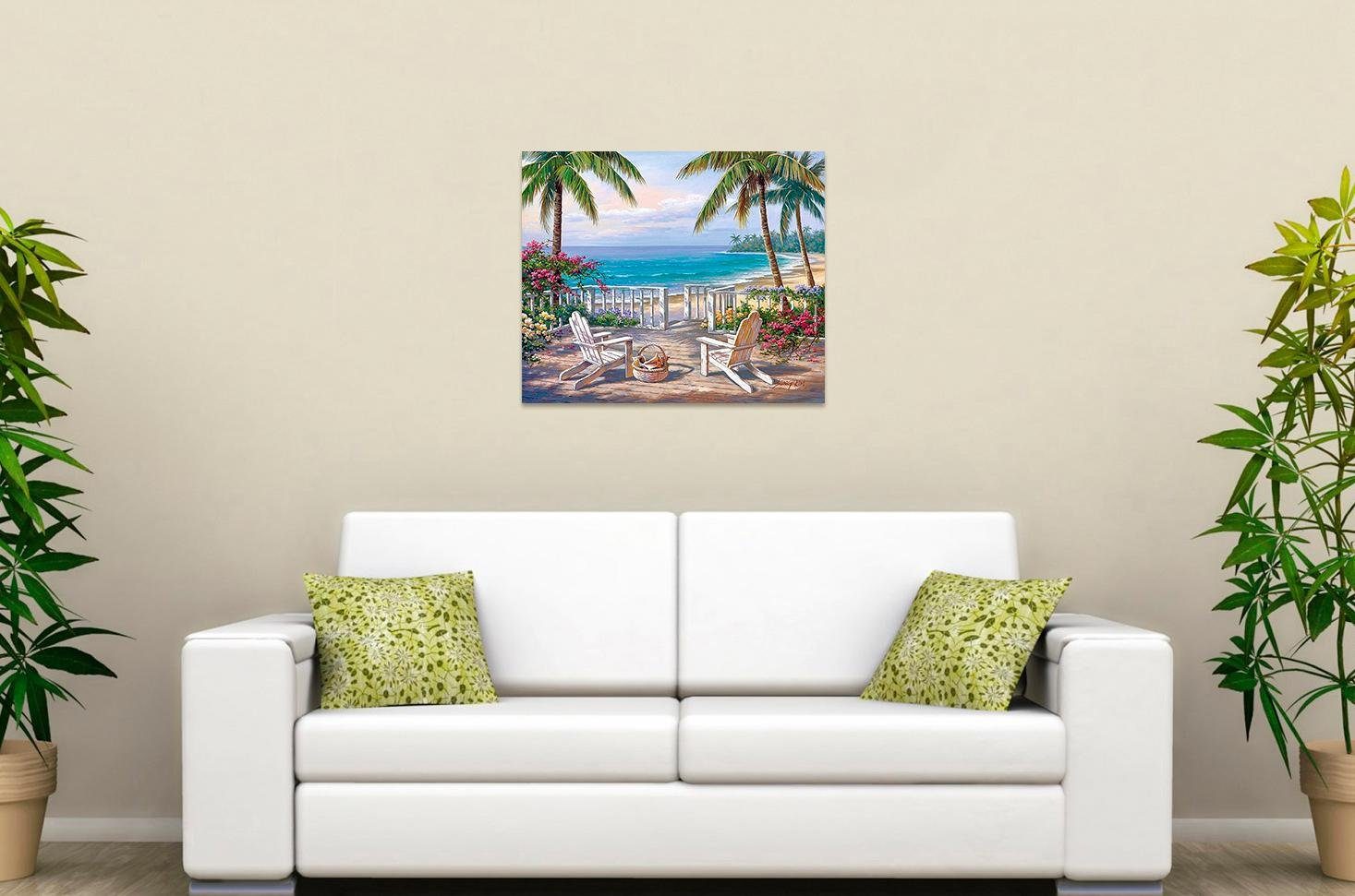 Home affaire Deco-Panel »SUNG KIM / Küstenansicht«, 80/60 cm-HomeTrends
