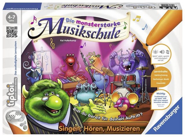 Image of Ravensburger - Die monsterstarke Musikschule