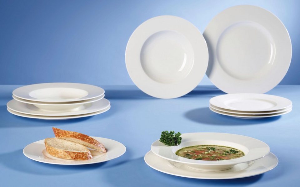 Villeroy & Boch TellerSet, Porzellan, 12 Teile, »WONDERFUL WORLD WHITE« online kaufen OTTO Villeroy & Boch TellerSet, Porzellan, 12 Teile, »WONDERFUL WORLD WHITE« online kaufen OTTO
