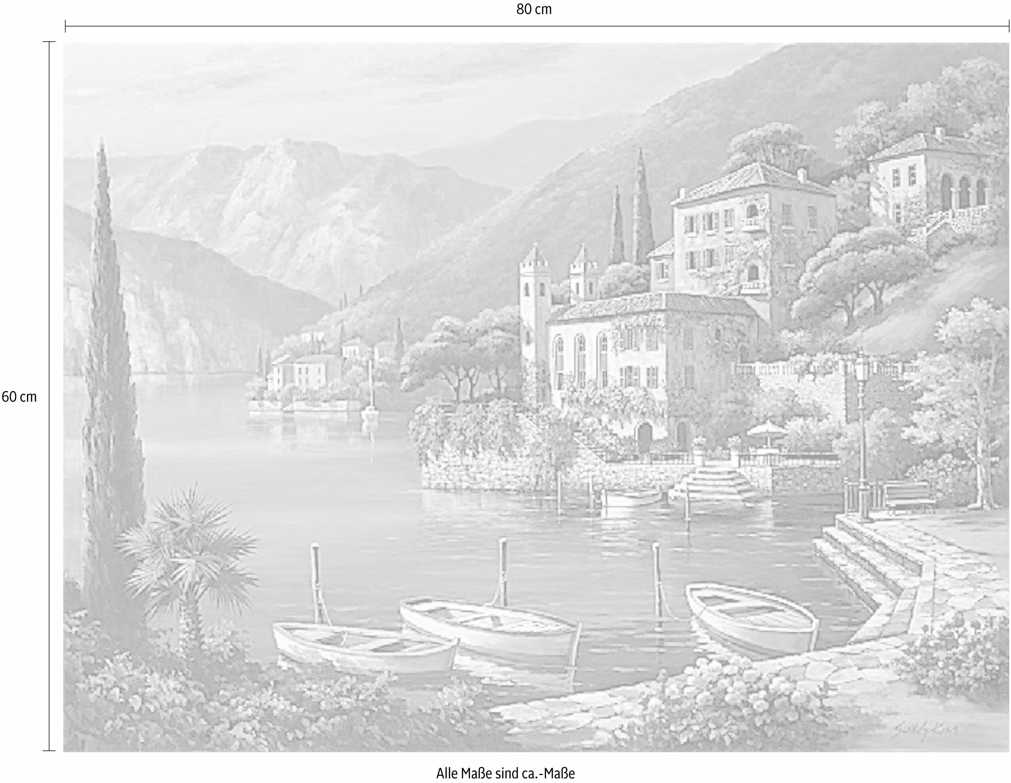 Home affaire Deco-Panel »SUNG KIM / Villa Bella Vista«, 80/60 cm-Otto