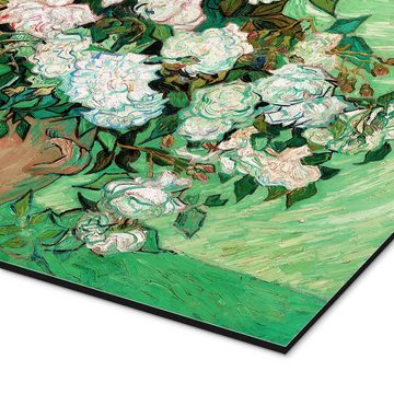 Posterlounge Alu-Dibond-Druck Vincent van Gogh, Rosen, Wohnzimmer Malerei