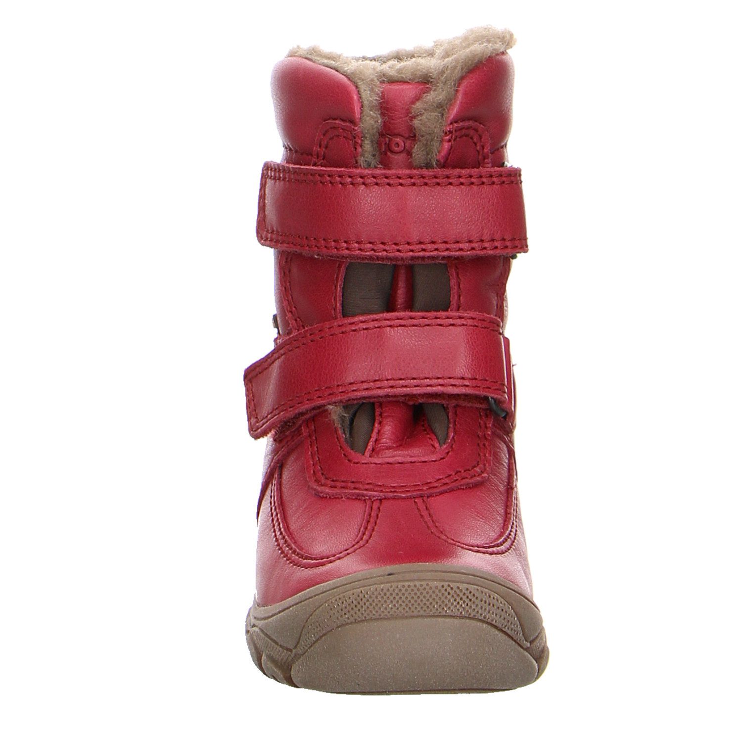 froddo® Froodo G3160153-6 Leder Klettstiefel Winter Mädchen rot Winterstiefelette
