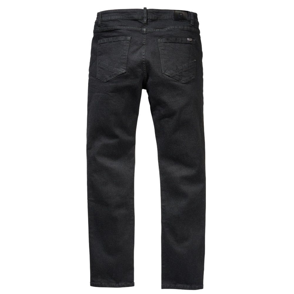 Brandit Mason pants schwarz unwashed unwashed 36-32 Denim - Straight-Jeans