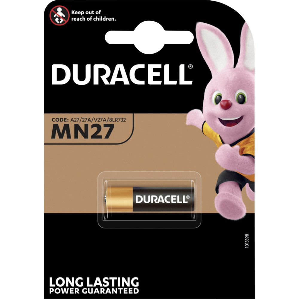 Duracell Duracell MN27 Spezial-Batterie 27 A Alkali-Mangan 12 V 18 mAh 1 St. Batterie