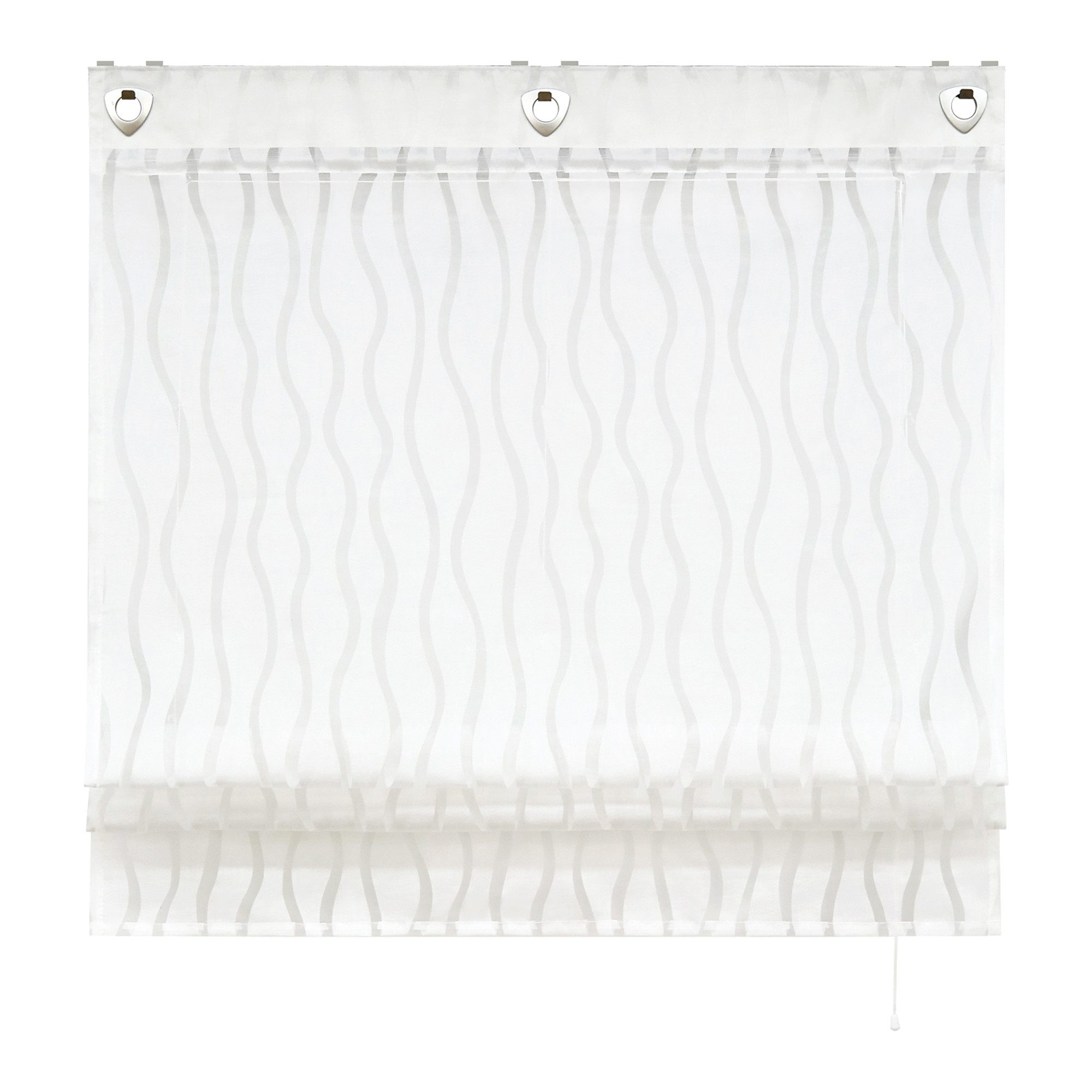 Joyswahl Raffrollo Tatjane, mit Hakenaufhängung, mit Ösen, Voile günstig online kaufen