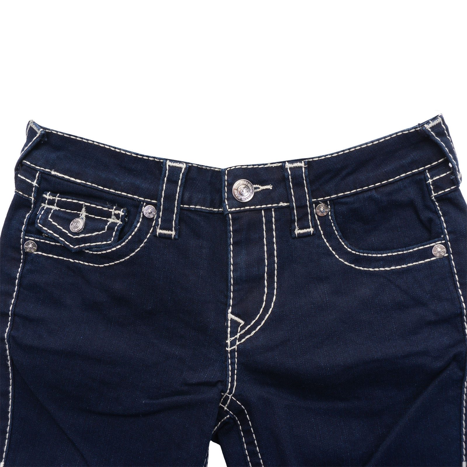 True Religion Bootcut-Jeans Jeans True Religion Becca Mid Rise Boot Cut Kontrast-Nähte