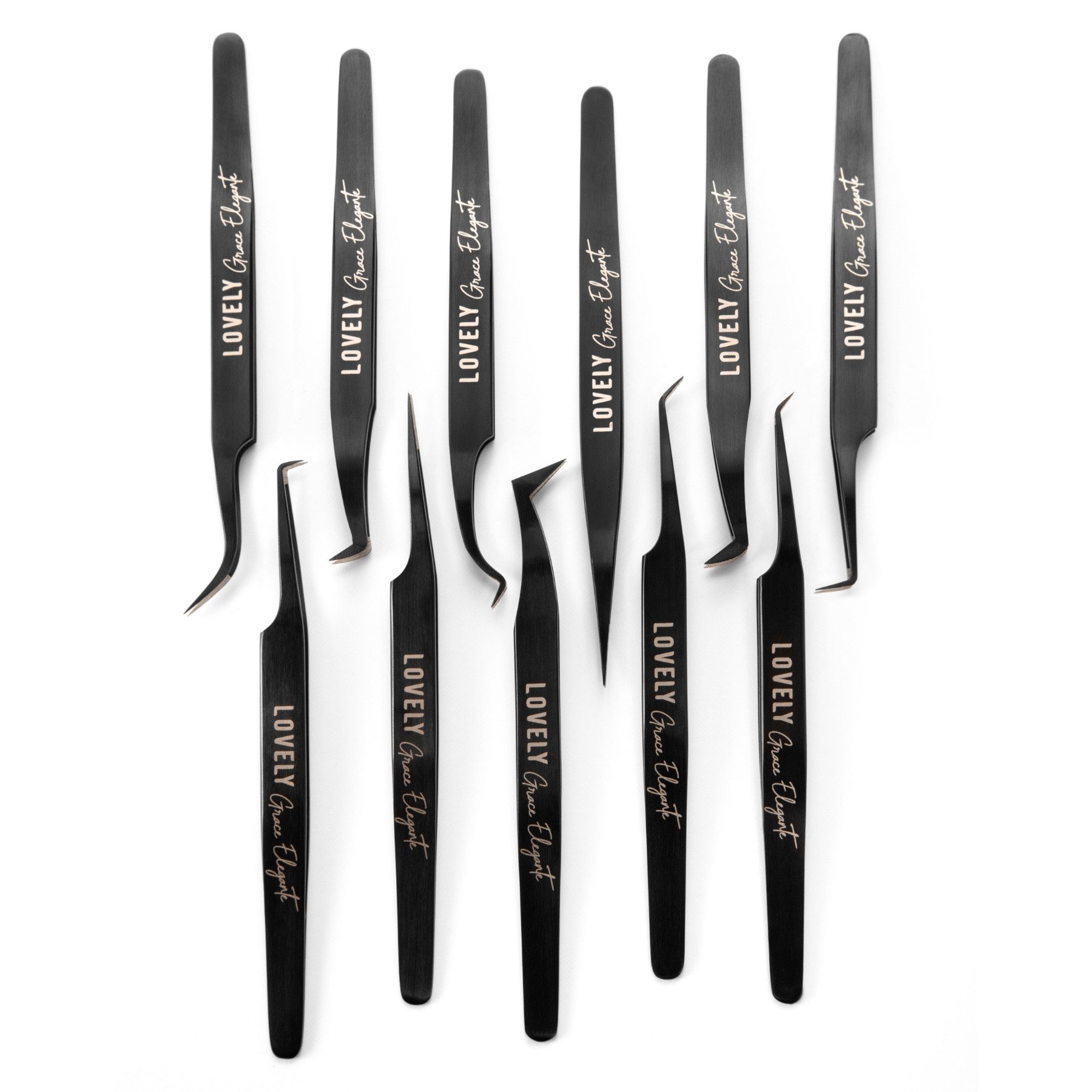 Lovely Pinzette Wimpernverlängerung Wimpern Pinzette Wimpernpinzette 1:1 Volumen, WImpernverlängerung, Pinzetten, Wimpern