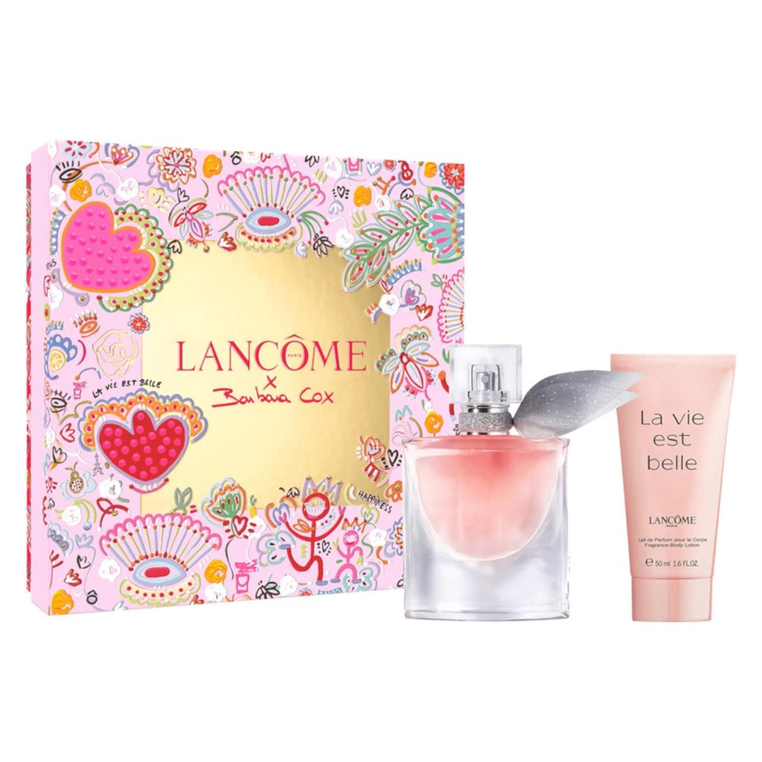 LANCOME Duft-Set Lancôme La vie est belle EDP 30 ml + Body Lotion 50 ml, 2-tlg., Duft- und Pflegeset mit La vie est belle Signatur