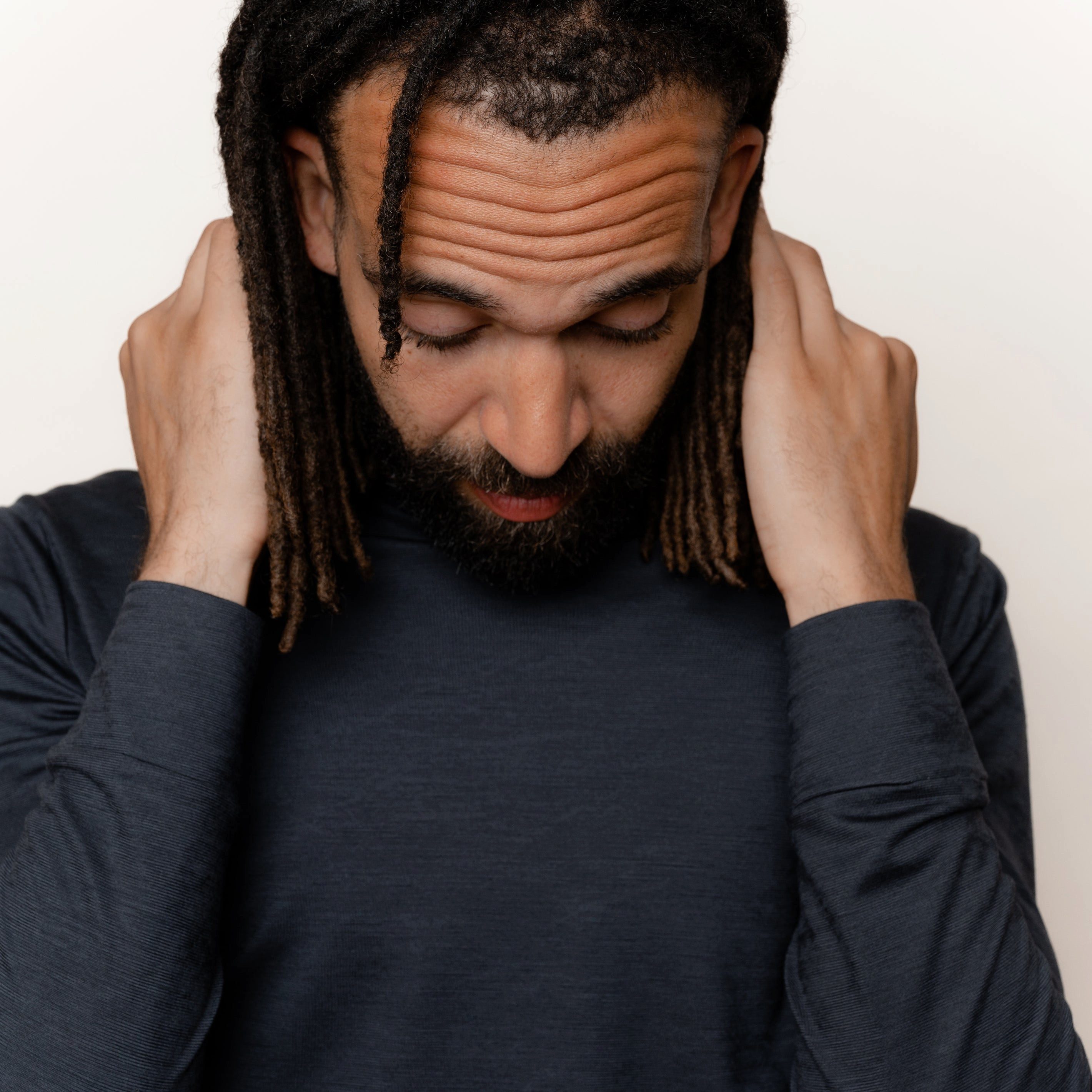 Tom Fyfe Longsleeve TOM FYFE Merino Longsleeve Herren Anthrazit / XL – Bild 3 von 5