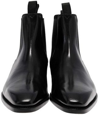FB Fashion Boots MARCUS Schwarz Stiefelette Rahmengenähter Herren Chelsea Boot