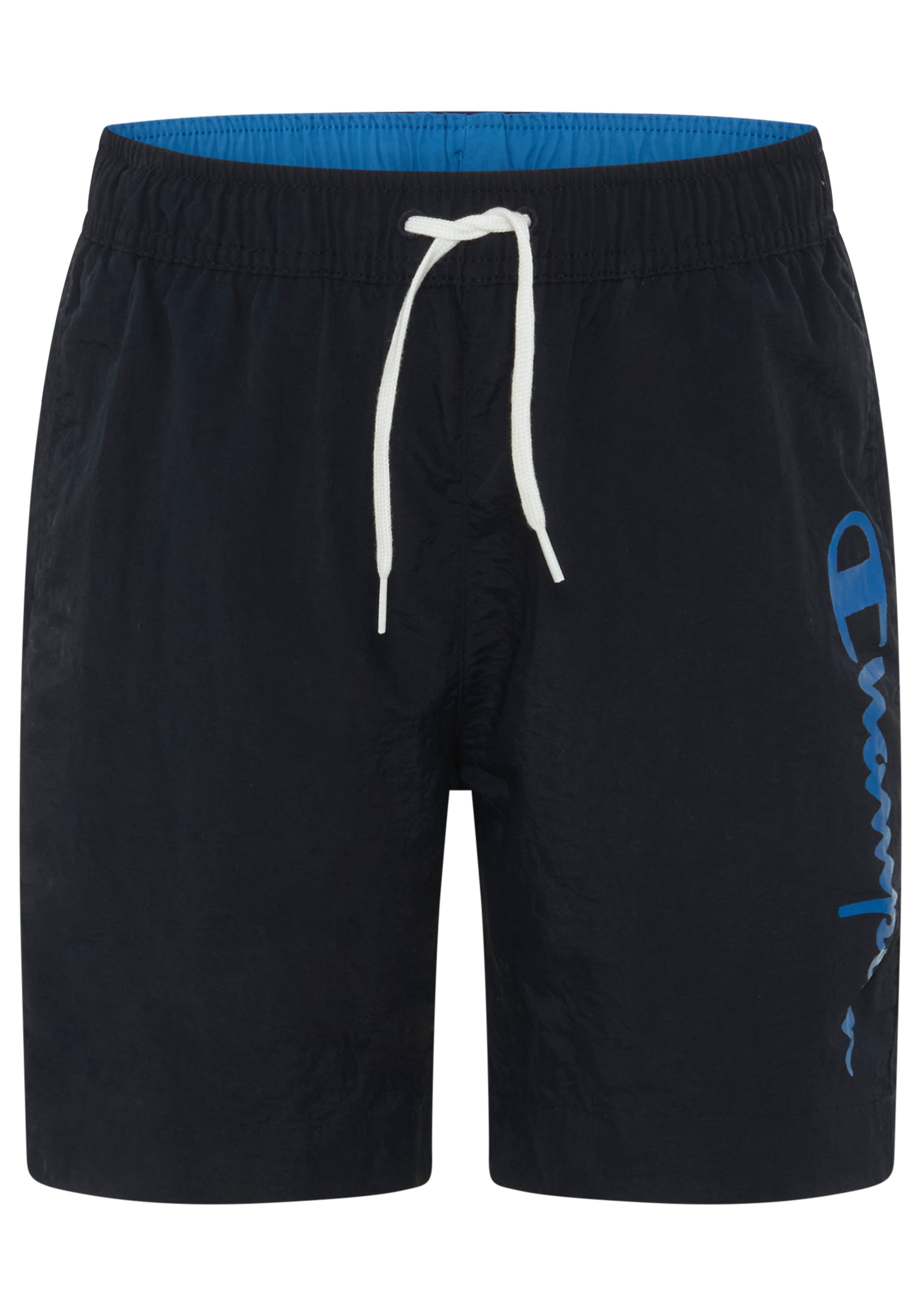 Champion Badeshorts Boys' beach shorts with big Logo für Kinder und Jugendliche geeignet, mit Innenslip aus Polyester