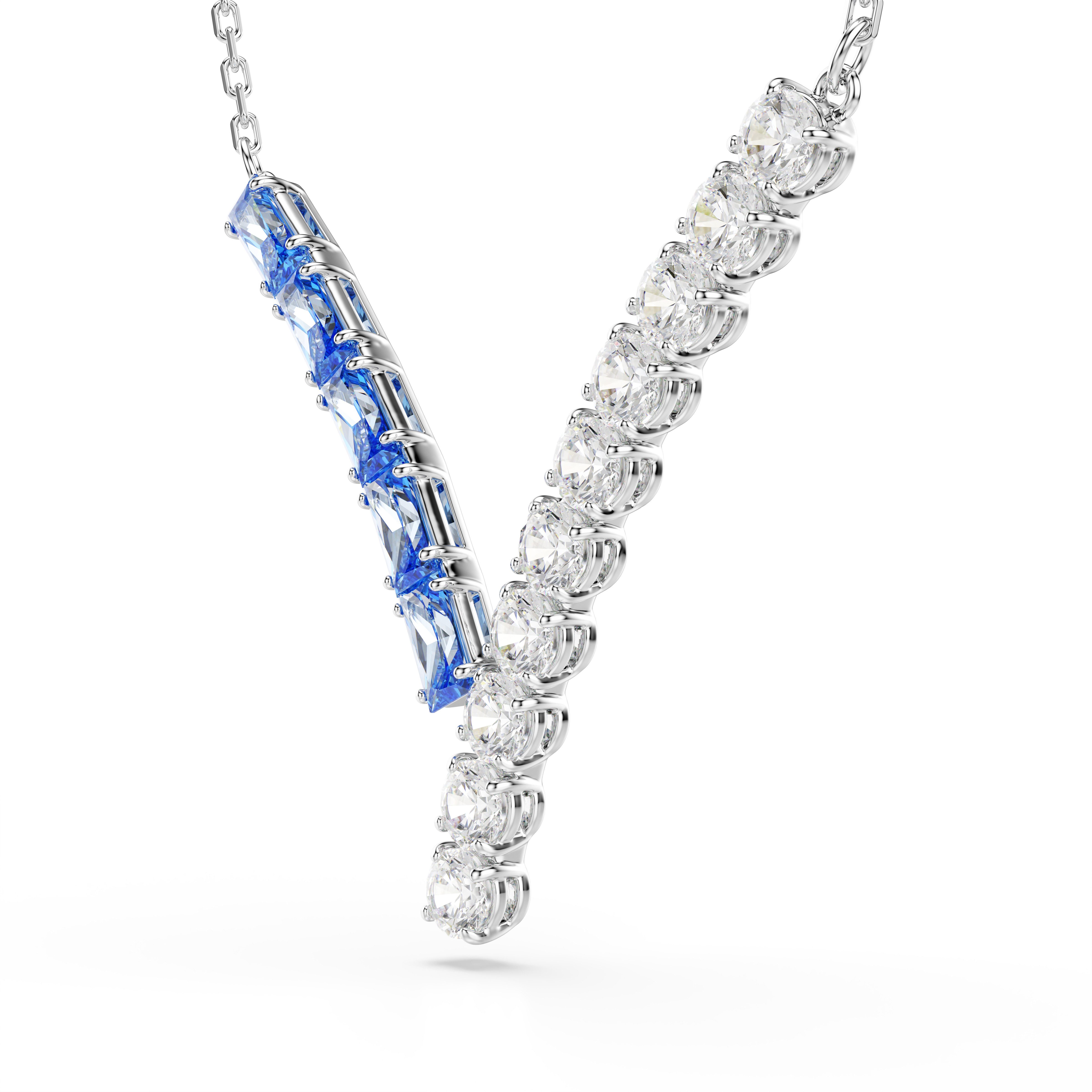 Swarovski Kette mit Anhänger Schmuck Geschenk Matrix Halskette, mit Swarovs günstig online kaufen