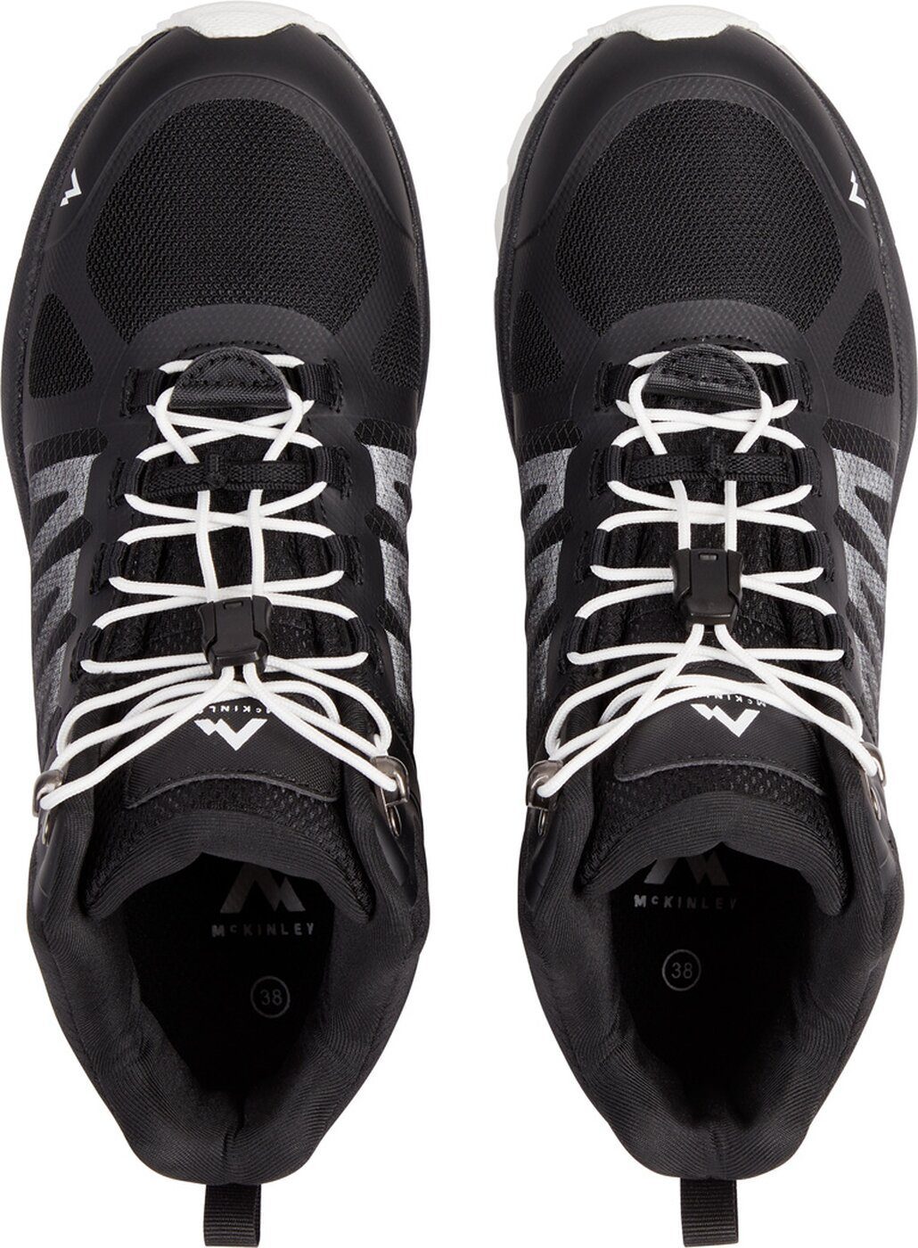McKINLEY Da.-Wander-Schuh Kansas MID AQB W BLACK NIGHT/WHITE Trekkingschuh