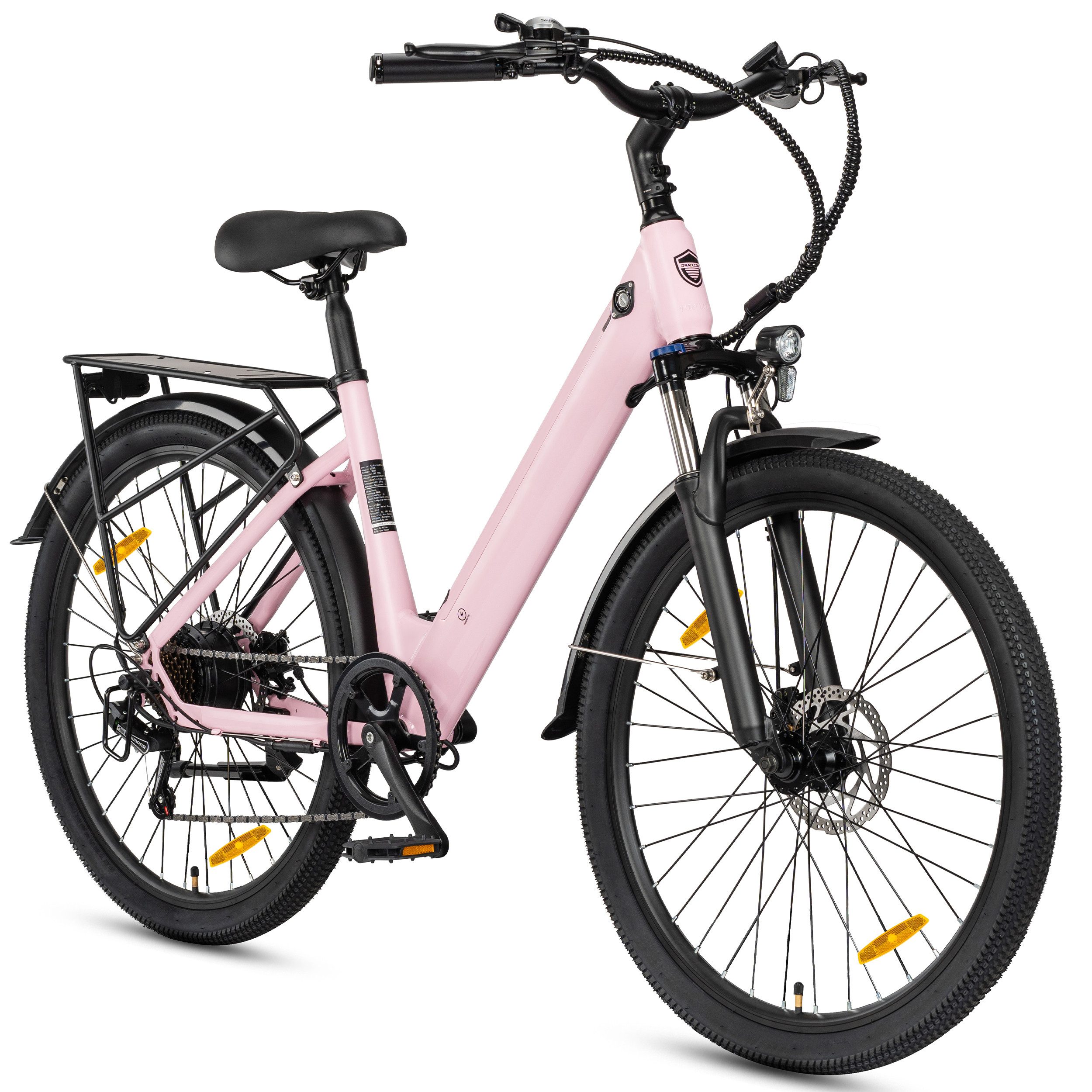 Nakxus E-Bike 26*1.95",250 W 36 V Akku,bis70km E-Bike für Erwachsene