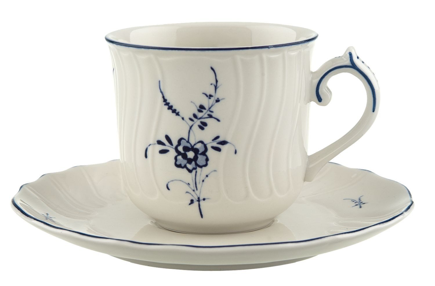 Villeroy & Boch Espressotasse Vieux Luxembourg, Porzellan, Spülmaschinengeeignet