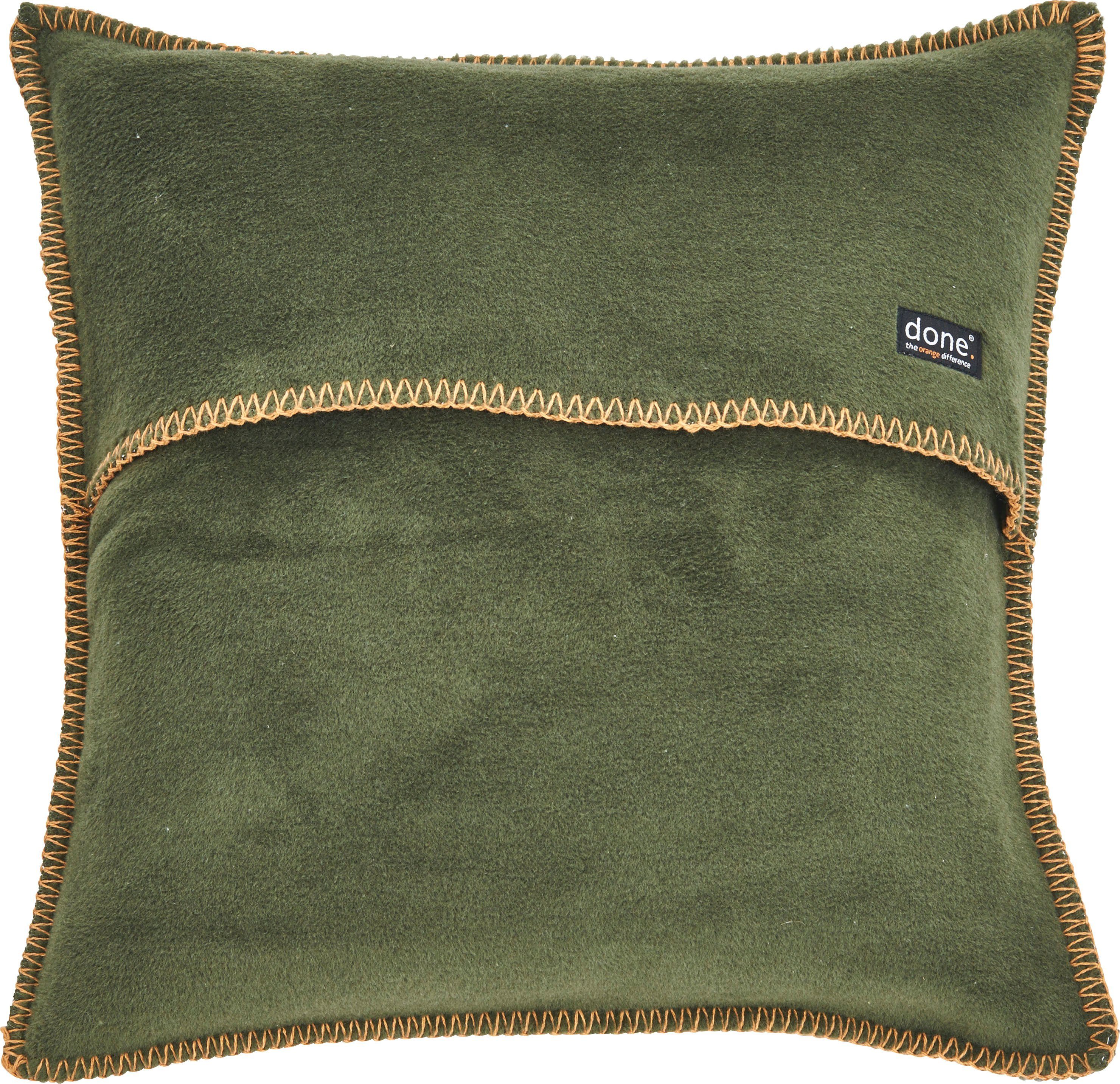 done.® Dekokissen Cozy, unifarben, Hotelverschluss, Kissenhüle günstig online kaufen