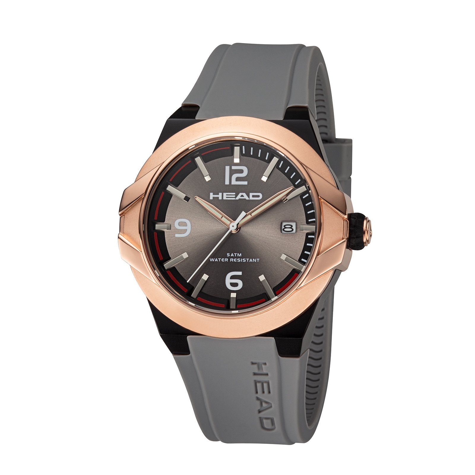 Head Quarzuhr NEW STOCKHOLM 42mm Armbanduhr Sportuhr grau