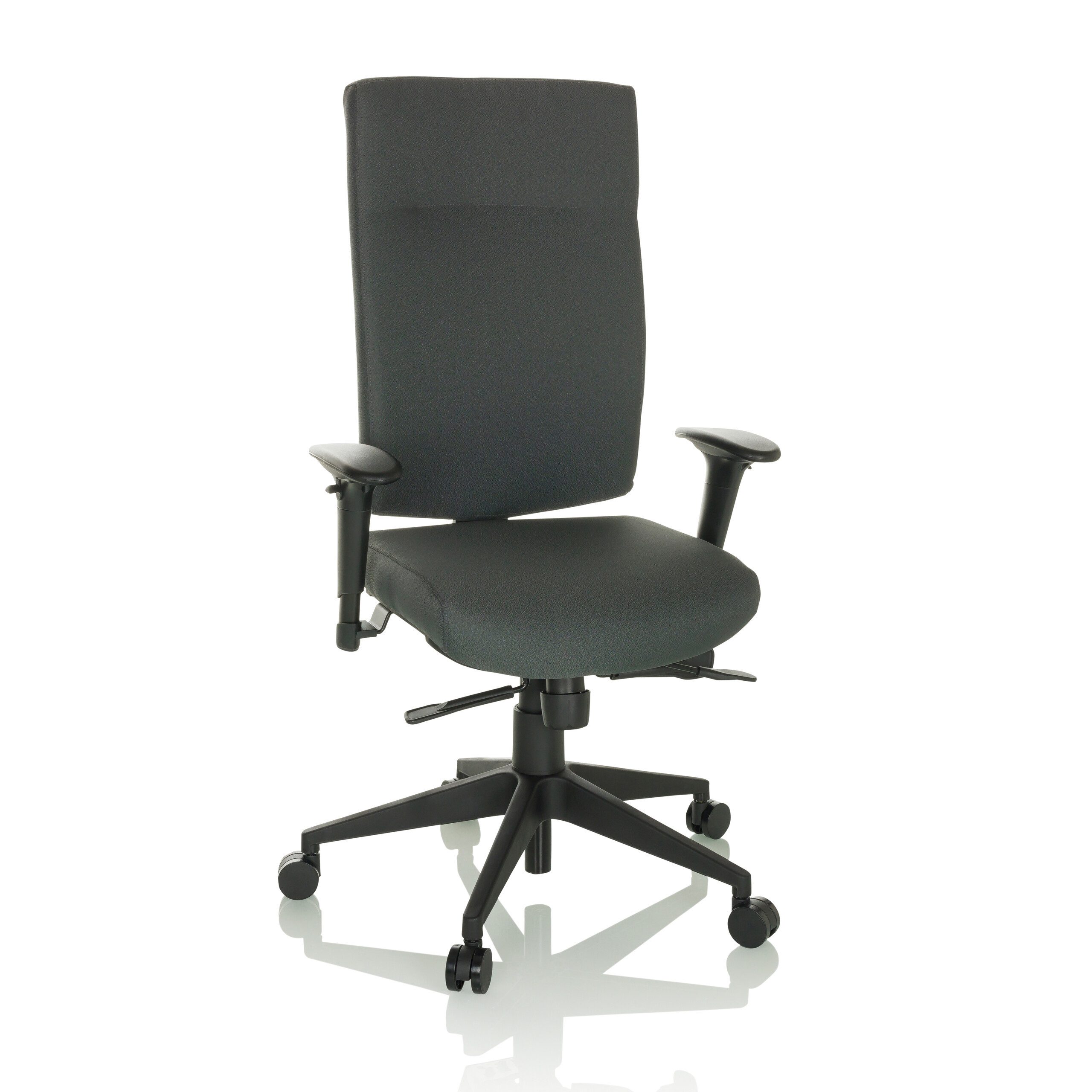 hjh OFFICE Drehstuhl Profi Bürostuhl Pro-Tec 300 Stoff (1 St), Ergonomischer Chefsessel, Schreibtischstuhl höhenverstellbar