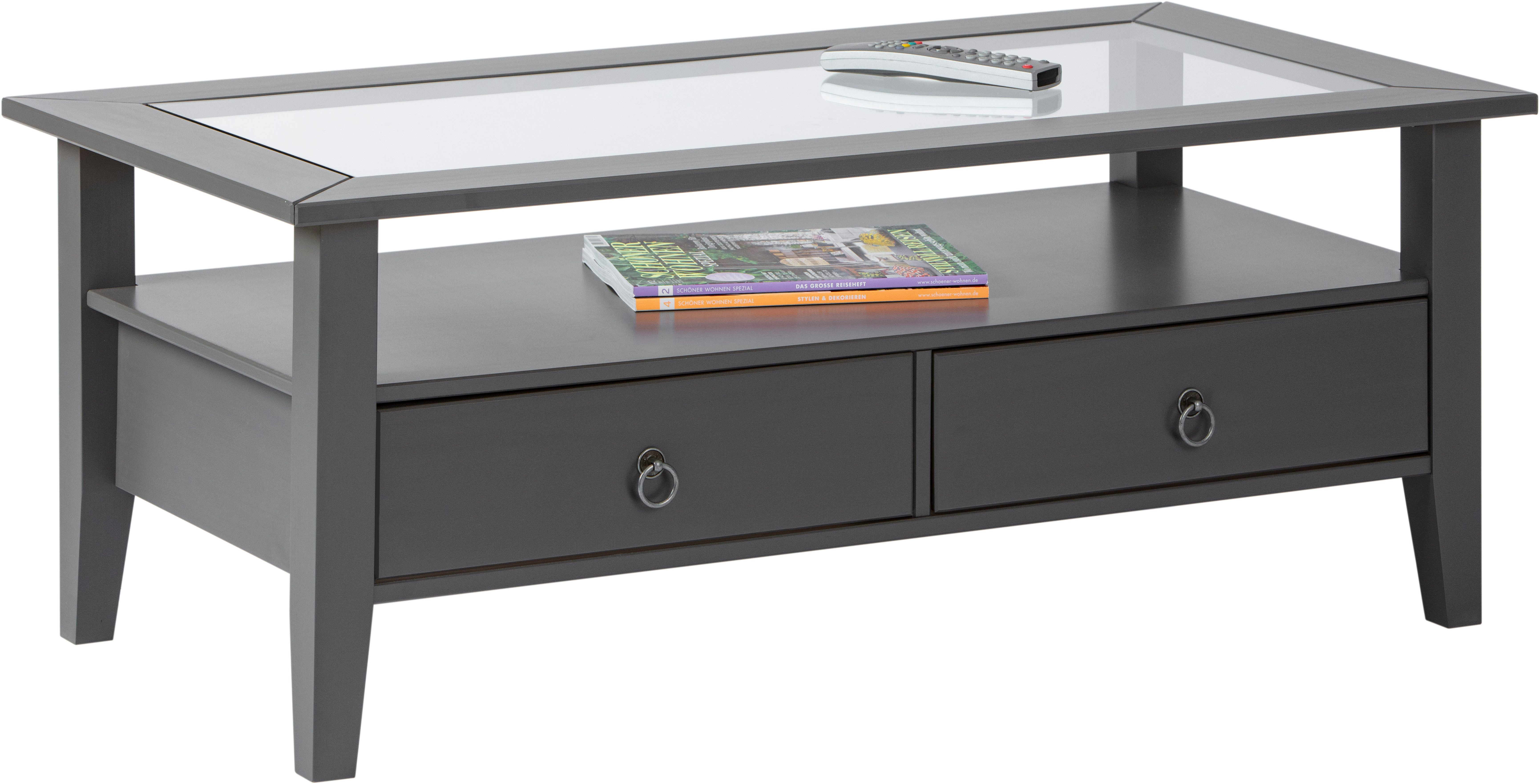 Inter Link Couchtisch Provence (1-St), Kiefer Massiv, Stauraum, BxTxH: ca. 115 x 60 x 45 cm