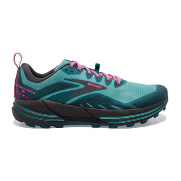 Brooks Cascadia 16 Porcelain/Blue Coral/Pink Laufschuh