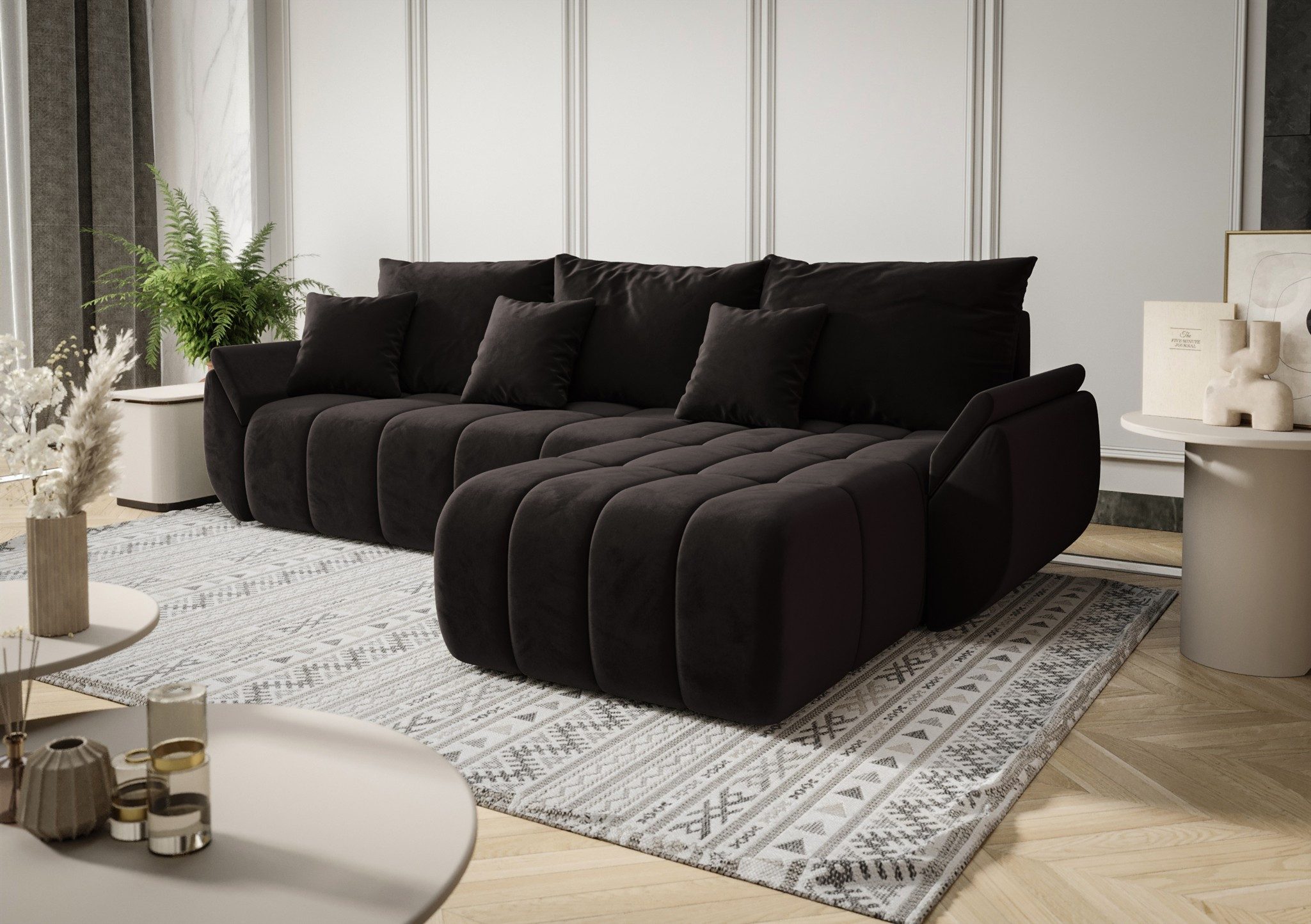 Fun Möbel Ecksofa Schlafsofa Sofa OSAKA günstig online kaufen