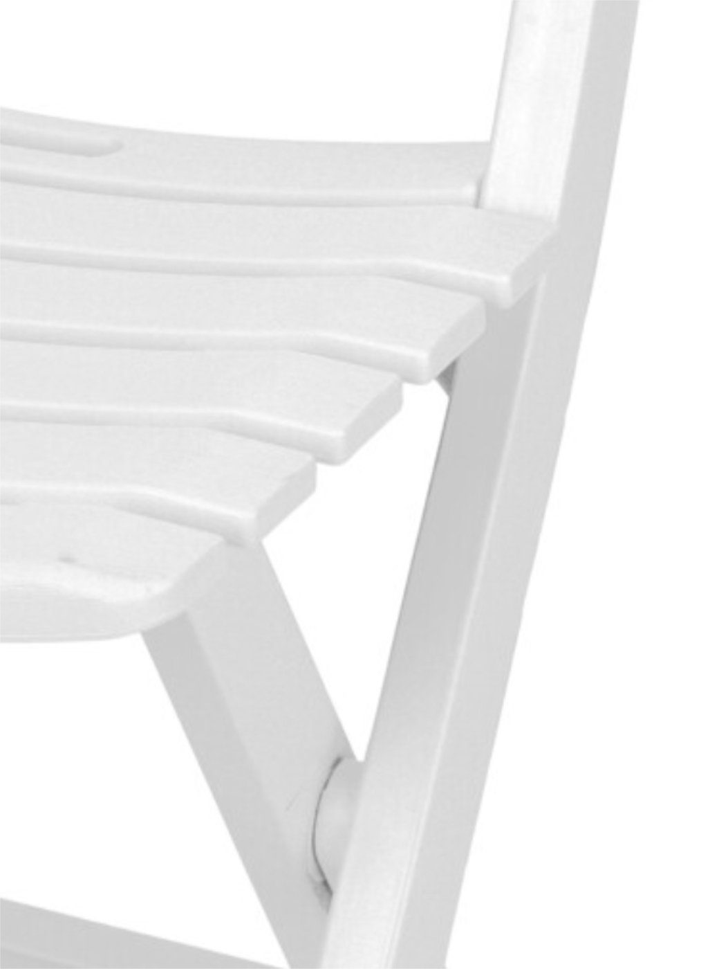 Progarden Klappstuhl Komodo Weiß, klappbar Leichtgewicht Weiß